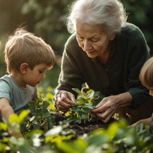 Gardening with Grandma Sustainable Funeral